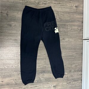 Free City Black Sweatpants
